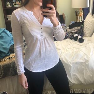 White lucky brand shirt